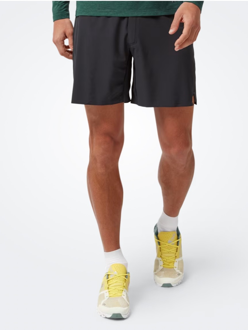 On Lightweight Black Training Athletic Shorts Men’s Sz XL